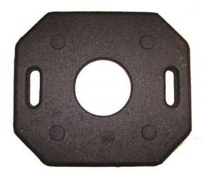 TRIM LINE CHANNELIZER BASE, BLACK, 30 LBS