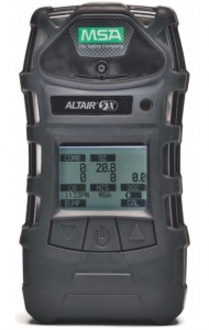 MSA ALTAIR® 5X Multigas Detector, 4-Gas, LEL, O2, CO, H2S, Bluetooth Wireless Technology, Monochrome Display, Industrial Kit, Mfg# 10116926