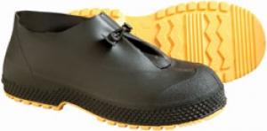 SERVUS BLACK SUPERFIT 4 INCH NON SLIP PULL-ON OVERSHOE 11003