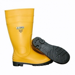 CORDOVA YELLOW PVC SAFETY TOE MIDSOLE BOOTS