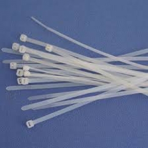 11" Natural Cable Ties, 50 lb. test (1000 Pack)