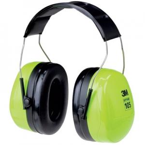 3M™ Peltor™ Optime™ 105 NRR 30 Extreme Hi-Vis Ear Muffs