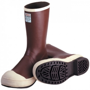 TINGLEY 12" BROWN SAFETY TOE SNUGLEG NEOPRENE BOOTS